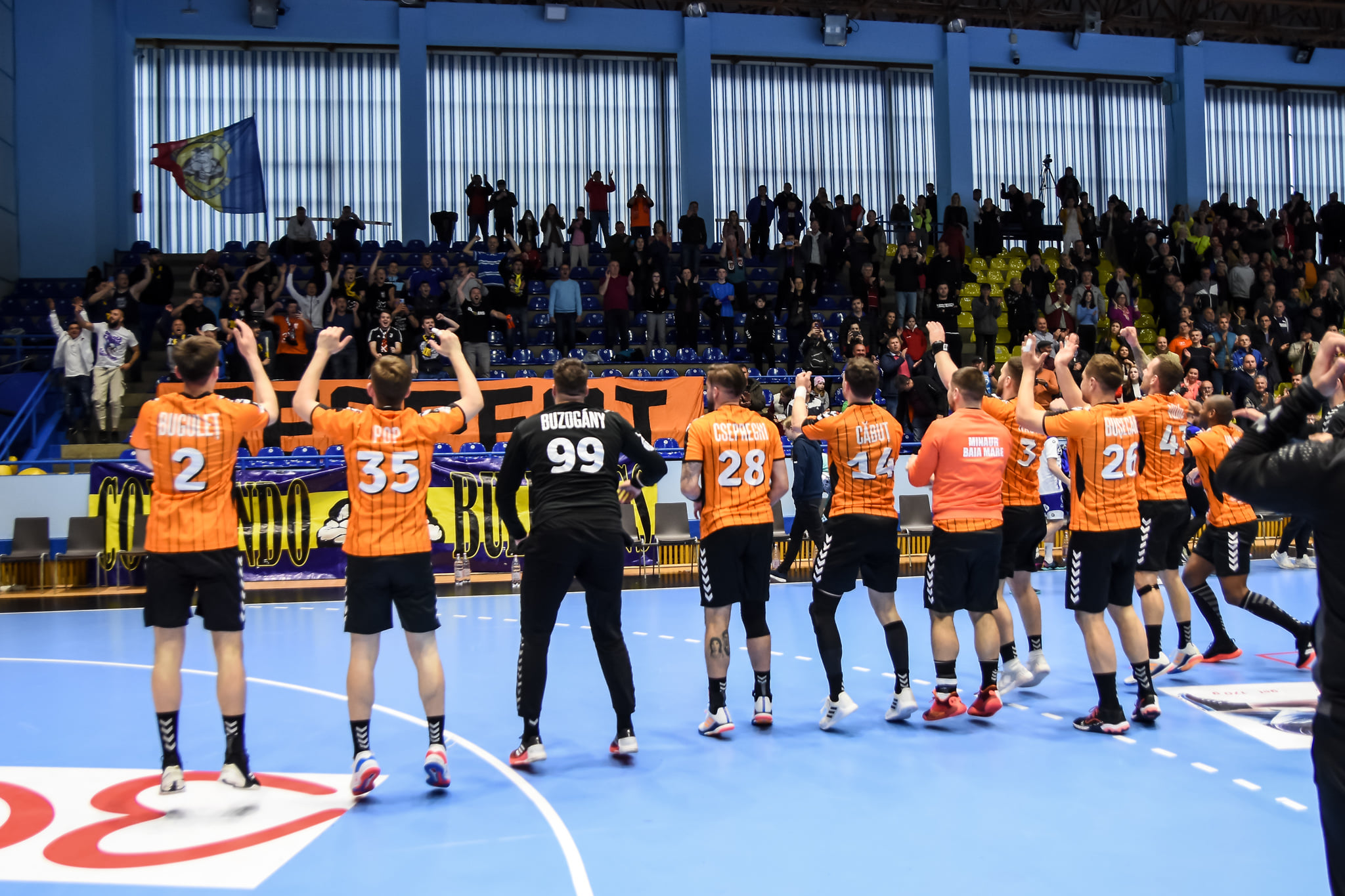 Băimărenii, înfrângere în primul joc al finalei European Cup