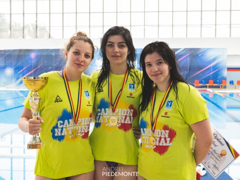 Trei mureșence, campioane cu Steaua la polo