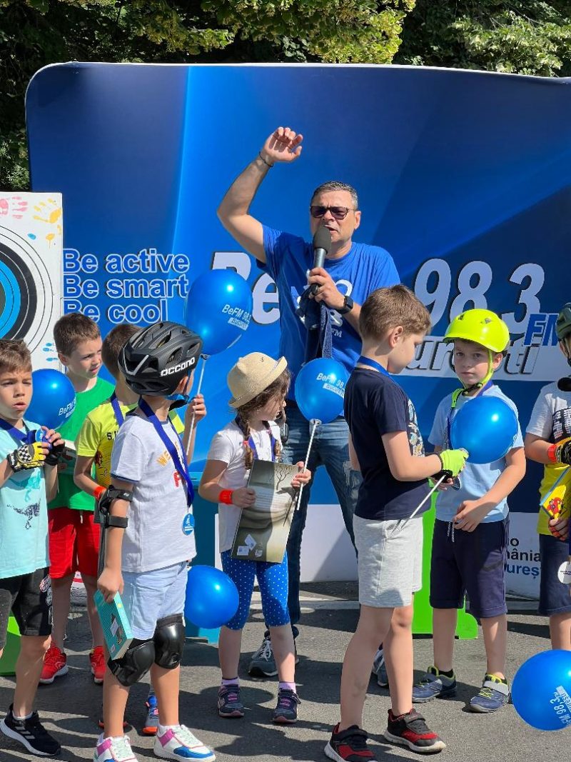 De Ziua Copilului București FM a pornit Parada Micilor Bicicliști