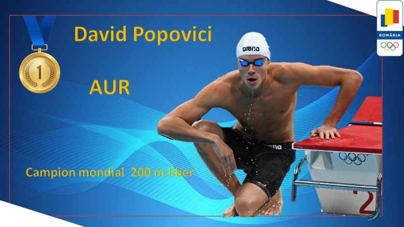David Popovici, aur mondial!!!