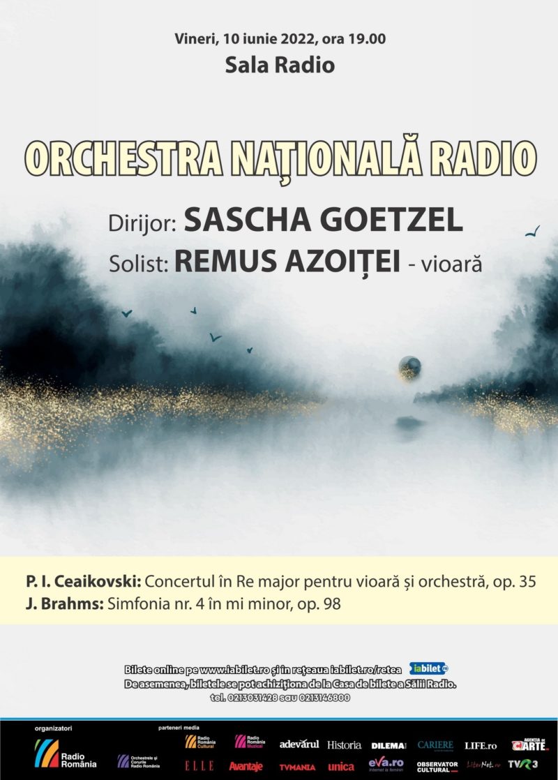 Celebrul concert de vioară semnat de Ceaikovski, cu Remus Azoiței și a sa Gagliano
