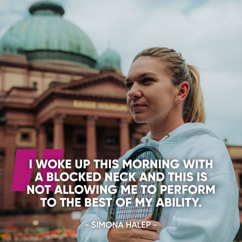 Halep s-a retras înaintea semifinalei cu Andreescu!