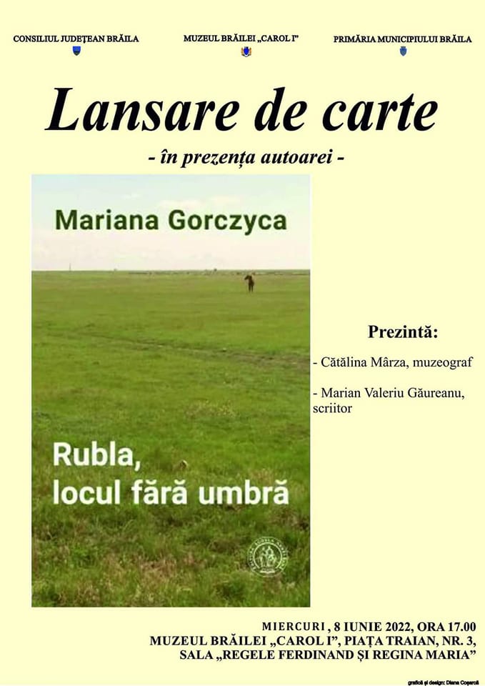 RUBLA, LOCUL FĂRĂ UMBRĂ-turneu de lansare