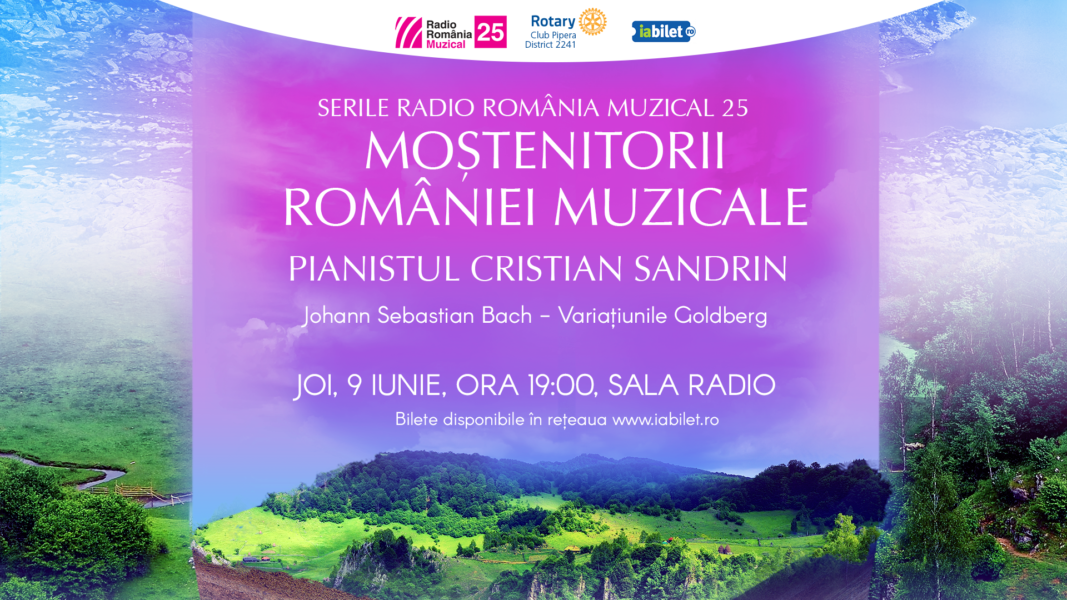 „Moștenitorii României muzicale”. Recital susținut de pianistul Cristian Sandrin