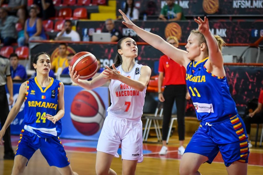 Eșec tricolor la baschet feminin U20
