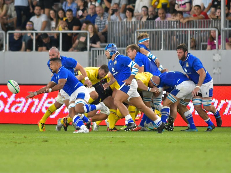 Rugbyștii tricolori, învinși clar de Italia