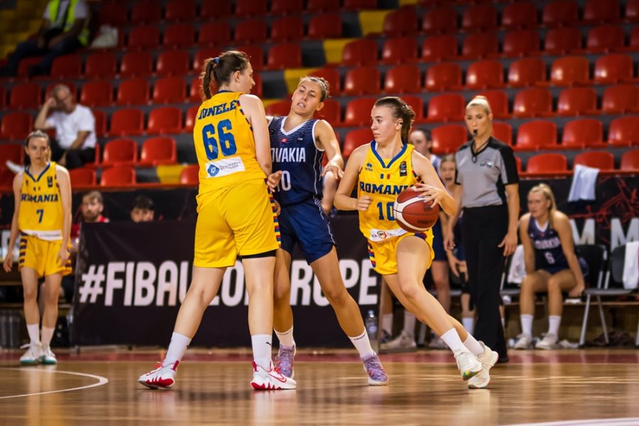Încă un eșec la baschet feminin U20: România – Slovacia 50-53