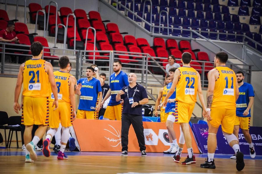 Baschet masculin U20: România – Kosovo