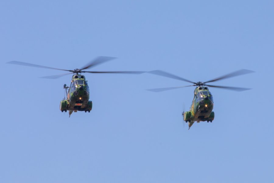 Demonstrații ale aeronavelor F-16, Hercules şi Spartan de Ziua Aviaţiei