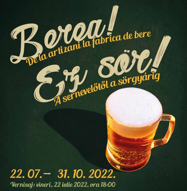 Expoziție inedită despre bere, în Cetatea Tg. Mureș