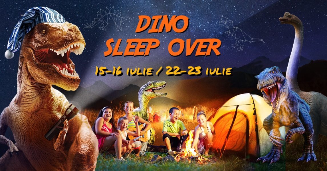 Liber la campare printre dinozaurii de la Dino Parc Râșnov