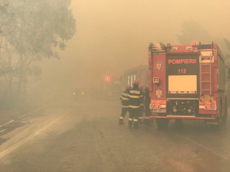 Incendiul de la Piatra Arsă, Bucegi, a fost localizat
