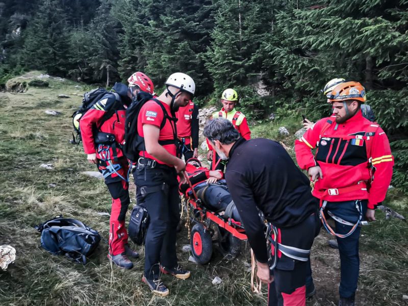 O nouă intervenție dificilă pentru salvamontiști, în Munții Făgăraș