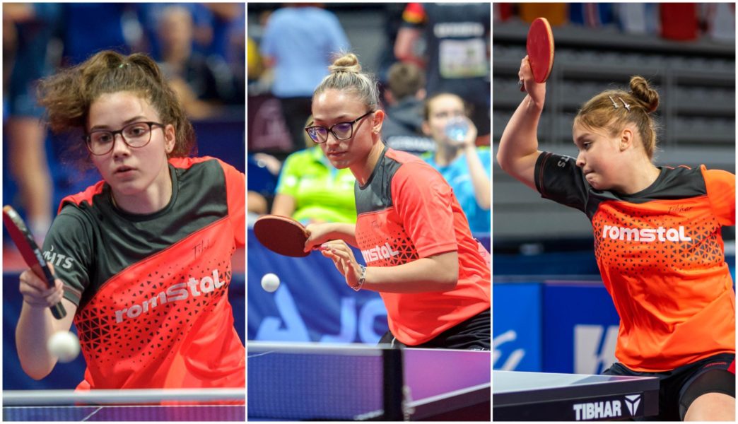 România, în trei finale la Europenele de tenis de masă