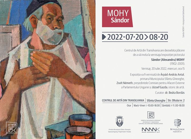 Lucrări ale pictorului Alexandru Mohy, din colecţii publice şi private, expuse la Sfântu Gheorghe Lucrări ale pictorului Alexandru Mohy, din colecţii publice şi private, expuse la Sfântu Gheorghe