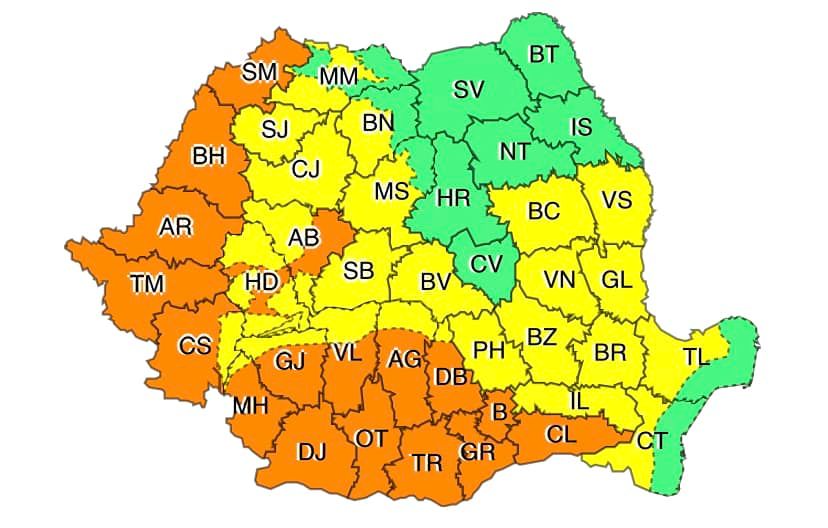 România se confruntă în aceste zile cu temperaturi record