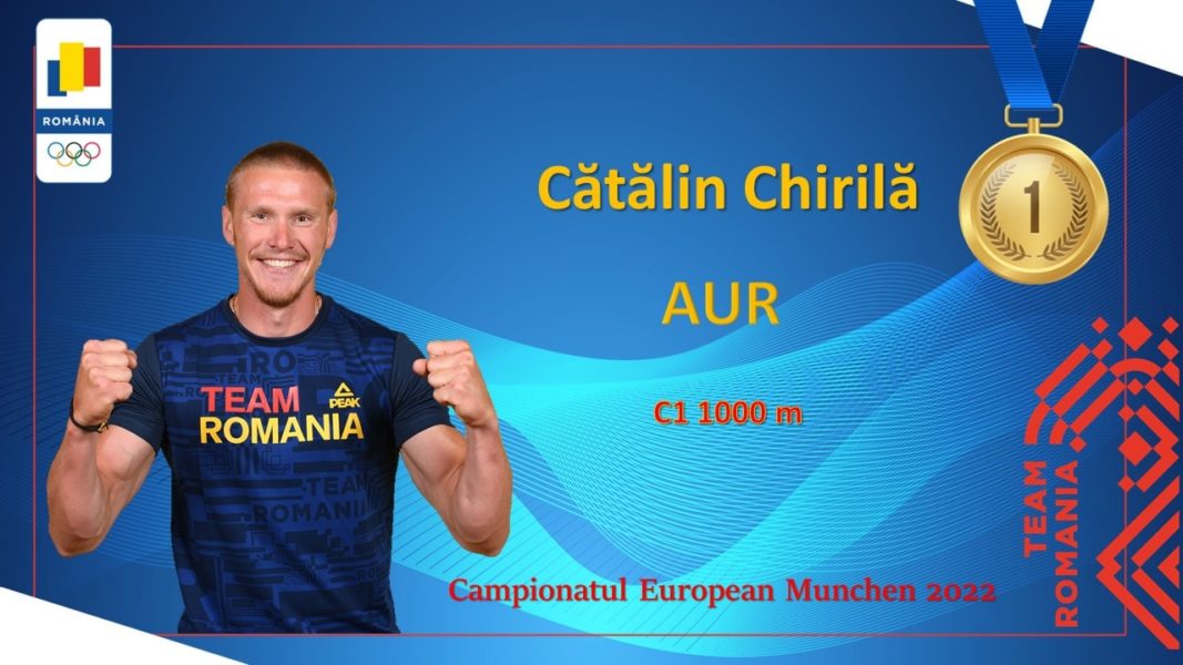 Aur european – canoistul Cătălin Chirilă!