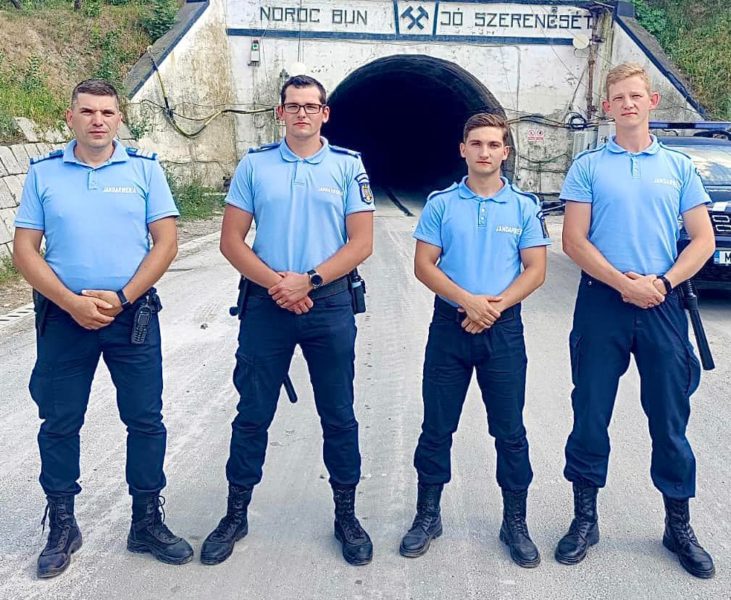 Jandarmii care au intervenit la Praid, recompensați de Prefectură