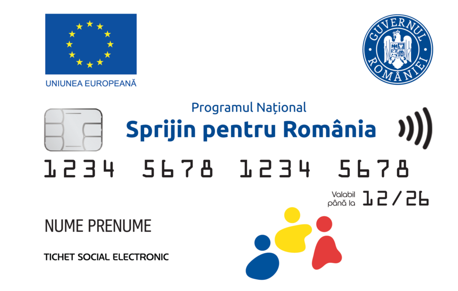 Cardurile pentru alimente şi mese calde au fost încărcate cu o nouă tranşă de 250 de lei