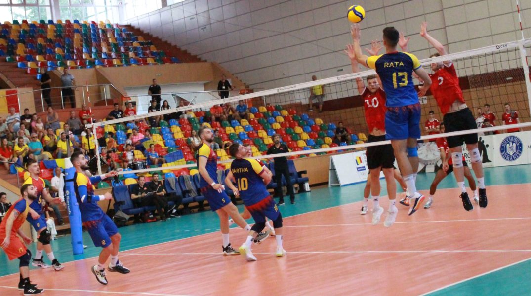 România a bătut Elveția la volei masculin