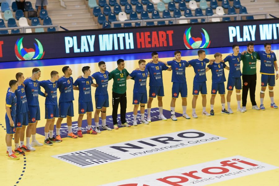 Handbaliștii tricolori U18 joacă semifinală europeană