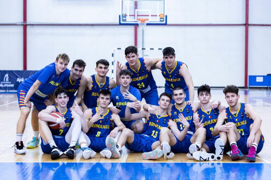 Locul 7 pentru România la Europenele de baschet Under 18 Locul 7 pentru România la Europenele de baschet Under 18