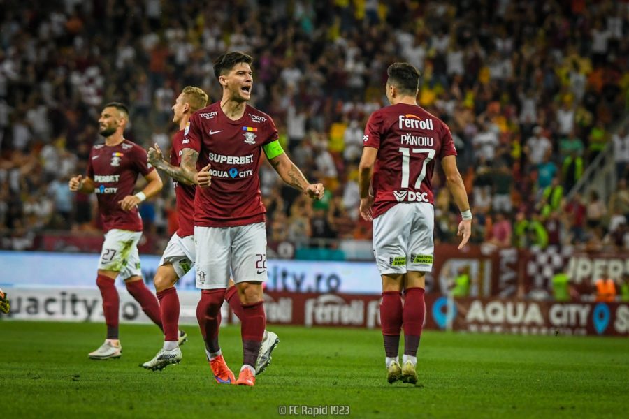 Rapid a preluat șefia Superligii de fotbal