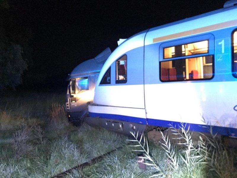 Accident feroviar în Harghita