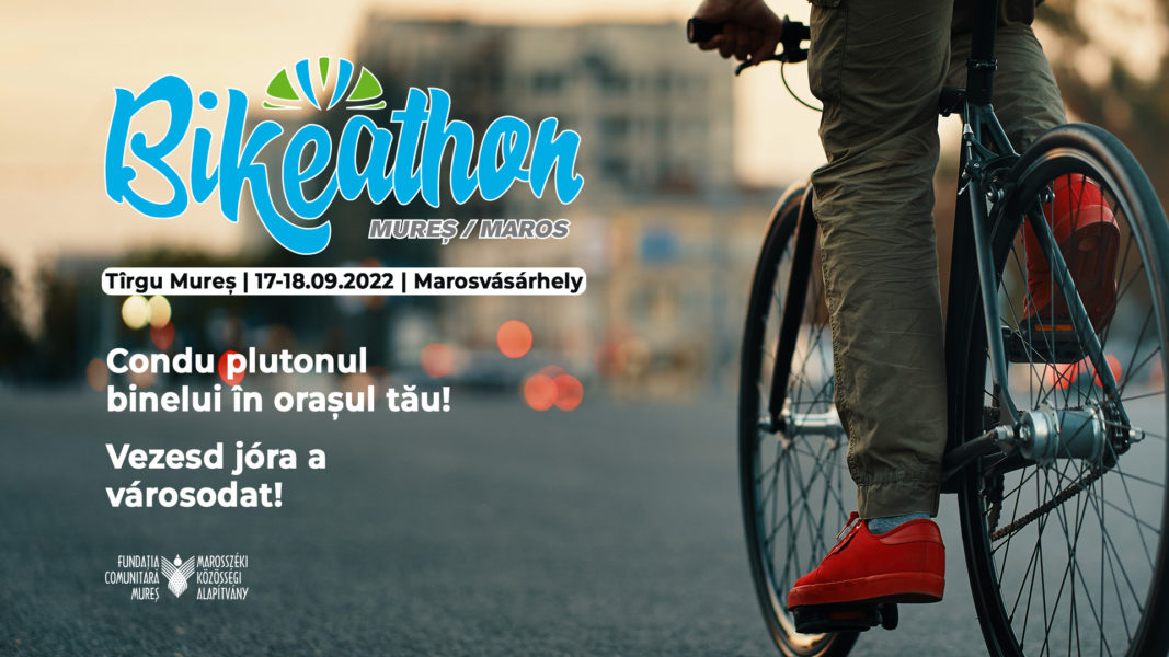 Bikeathon invită târgumureșenii să pedaleze pentru un scop bun