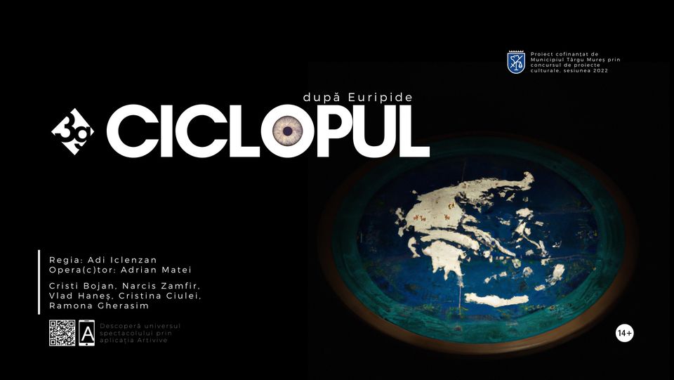 3gHUB din Tg.Mureș prezintă premiera spectacolui ”Ciclopul”