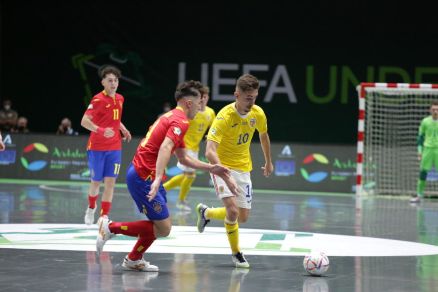 România, surclasată de Spania la Europenele de futsal
