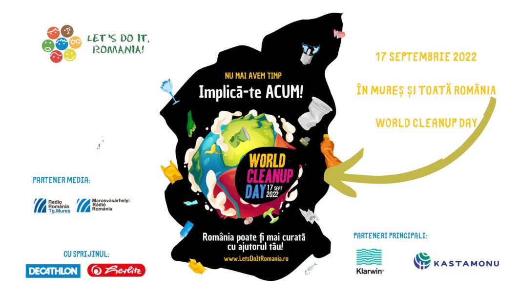 ”Let’s Do It, Romania!” organizează Ziua de Curățenie Națională pe 17 septembrie