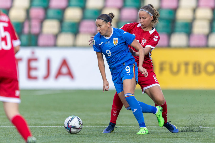 România a zdrobit Lituania la fotbal feminin