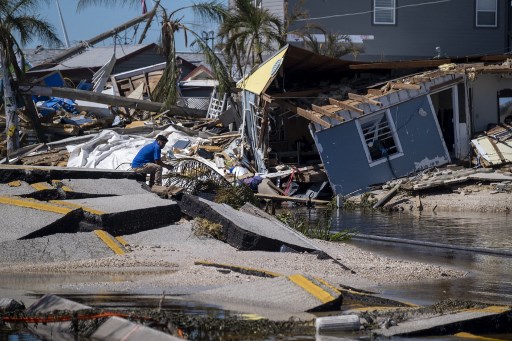 În Florida, 44 de persoane au murit din cauza uraganului Ian