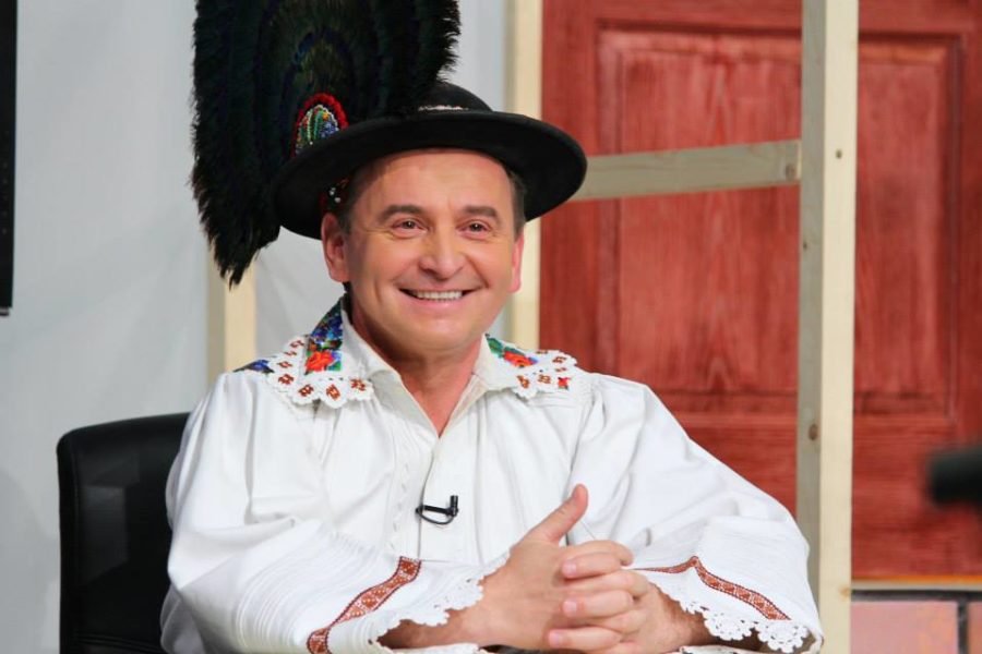 Alexandru Pugna, în studioul video al Radio Tg. Mureș, la Jurnal Identitar