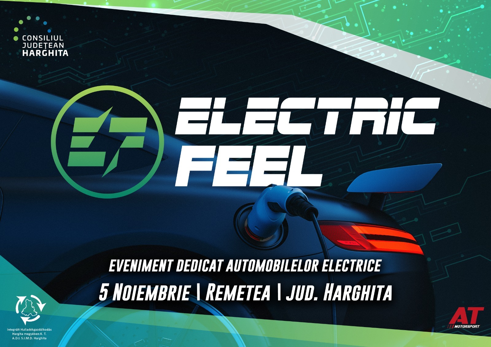 Premieră în Harghita! Concurs de îndemânare auto cu mașini electrice