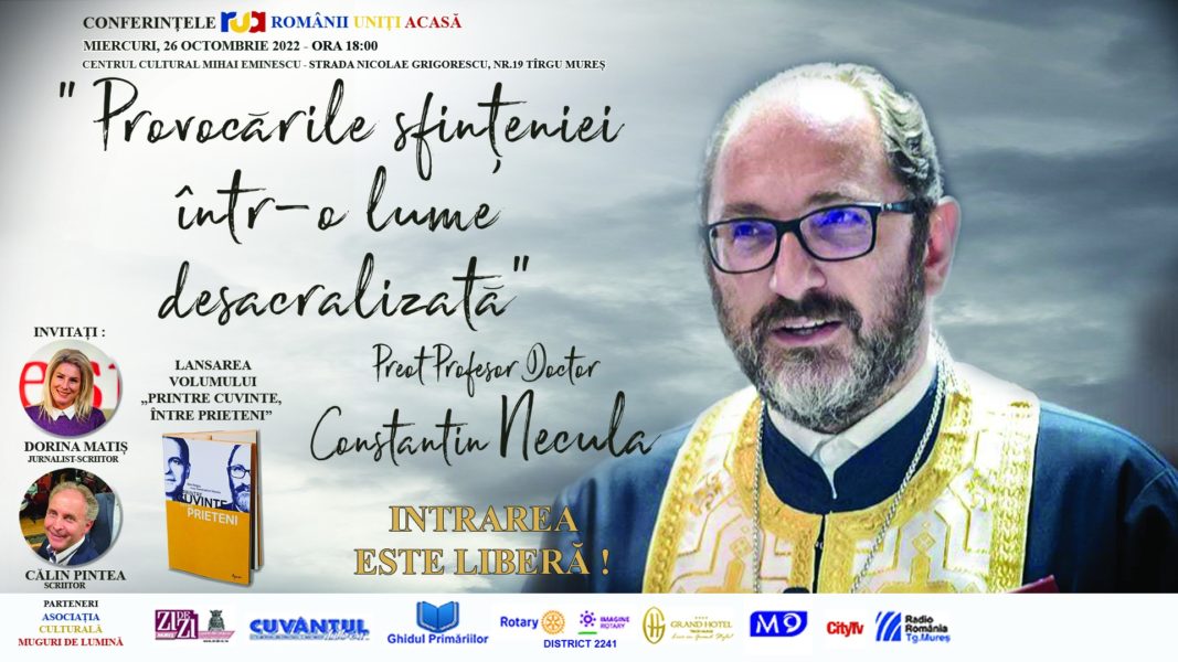 Conferință creștină astăzi la Târgu Mureș