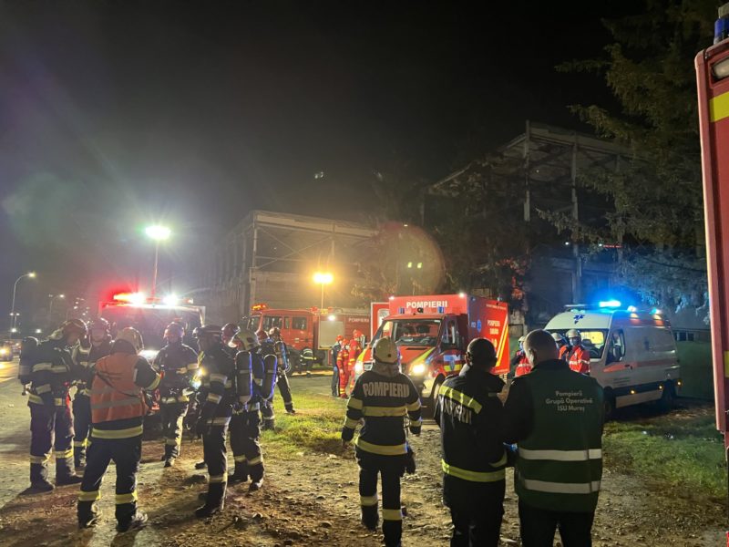 Exercițiu cu substanțe radioactive la ISU Mureș