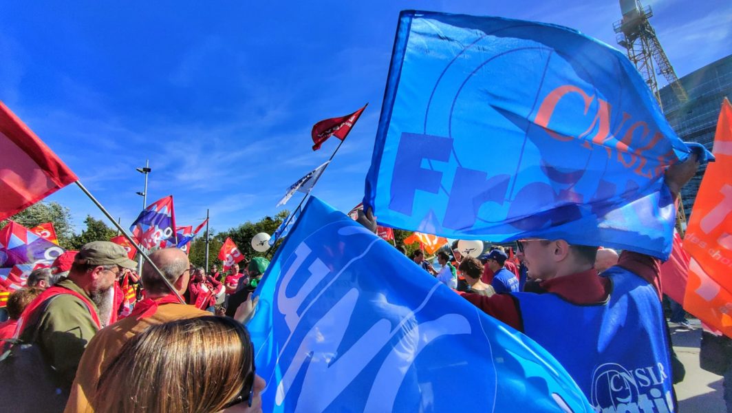 Protest CNSLR Frăția Mureș