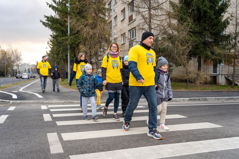 Covasna: Aproape 570 de voluntari implicaţi anul trecut în programul Pedibus