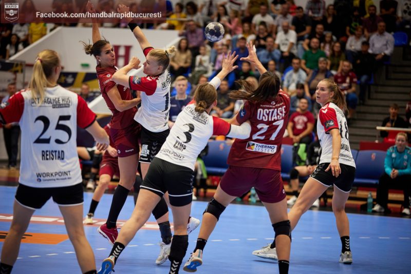Rapid și CSM București, noi jocuri în Liga Campionilor