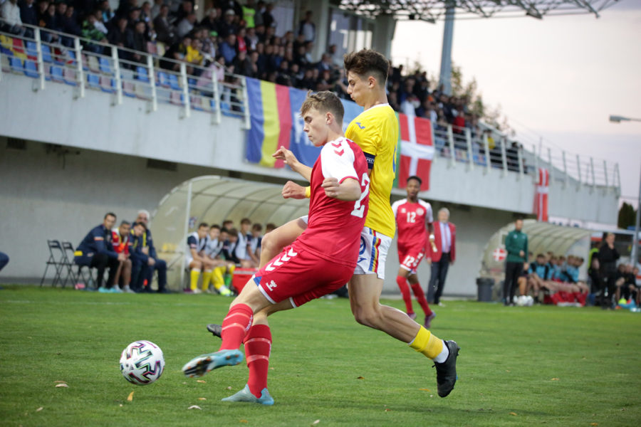 Tricolorii Under 17, înfrângere cu Danemarca