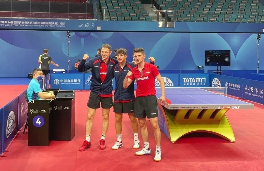 România, victorie cu Hong Kong-ul la Mondialele de tenis de masă