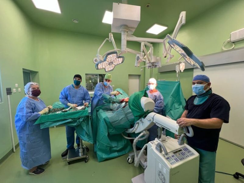 Transplant de grefă osoasă la Spitalul Clinic Judeţean de Urgenţă Târgu Mureş
