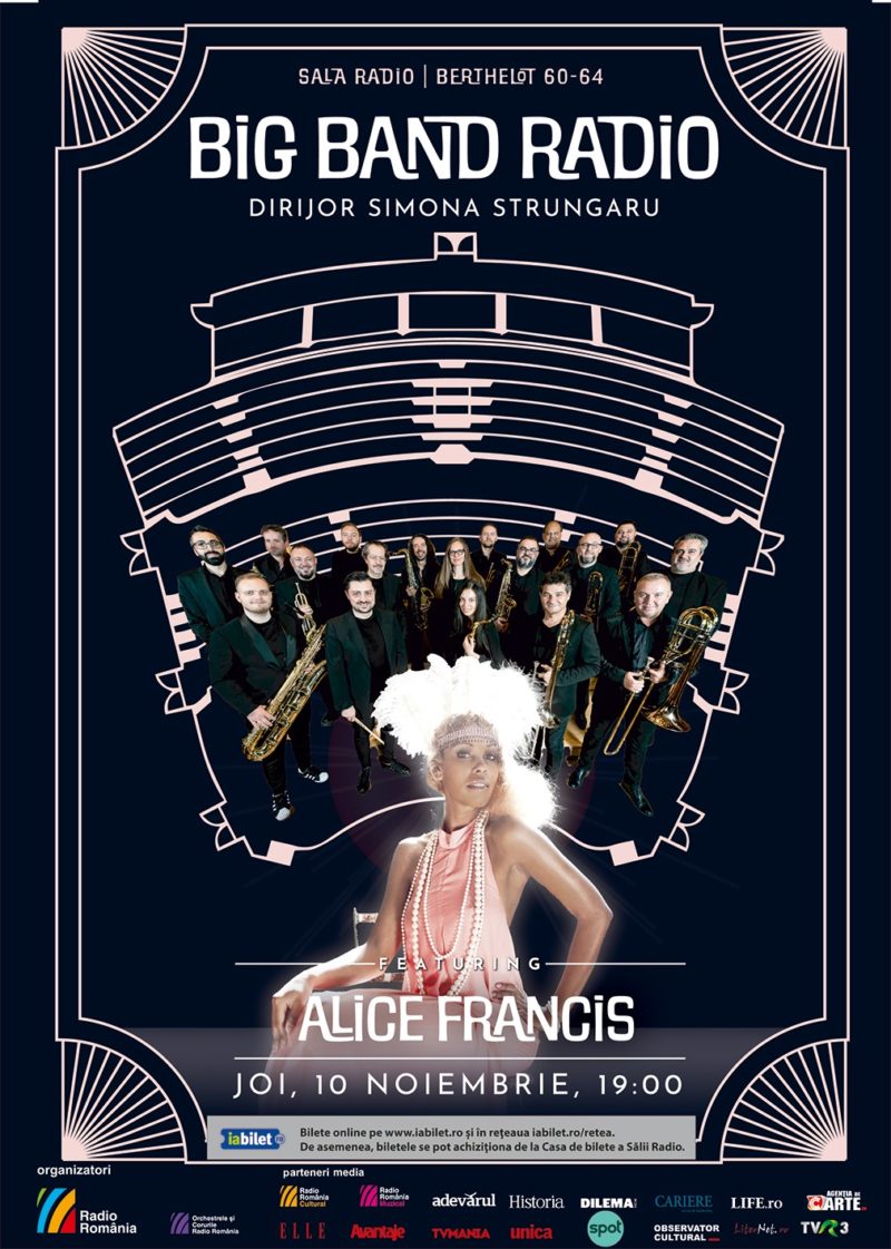 Electro-swing spectaculos cu Big Band-ul Radio și Alice Francis Electro-swing spectaculos cu Big Band-ul Radio și Alice Francis