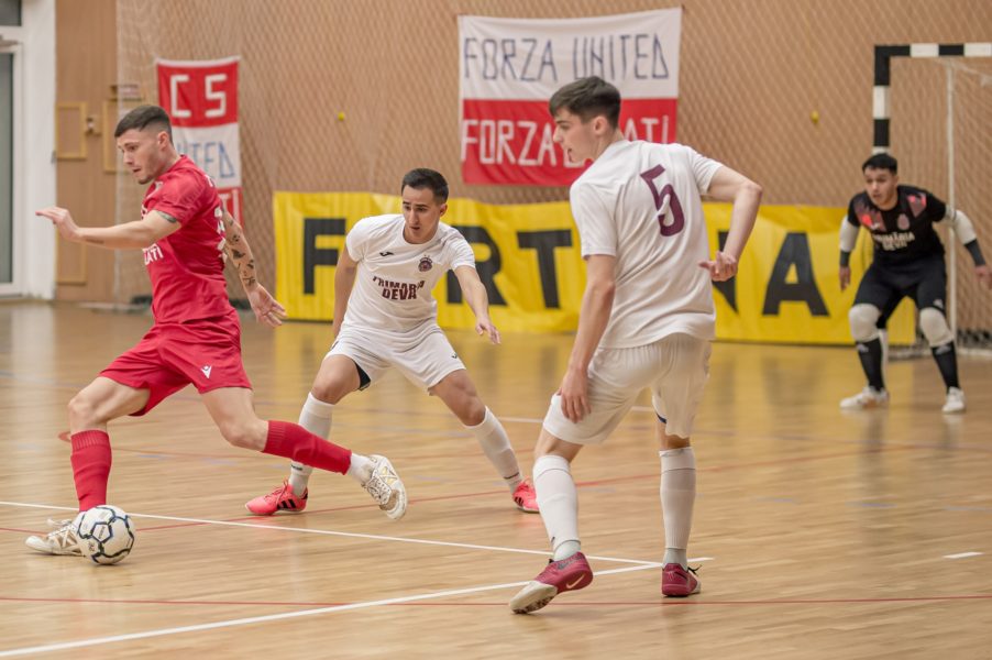 United Galați a câștigat derby-ul la futsal
