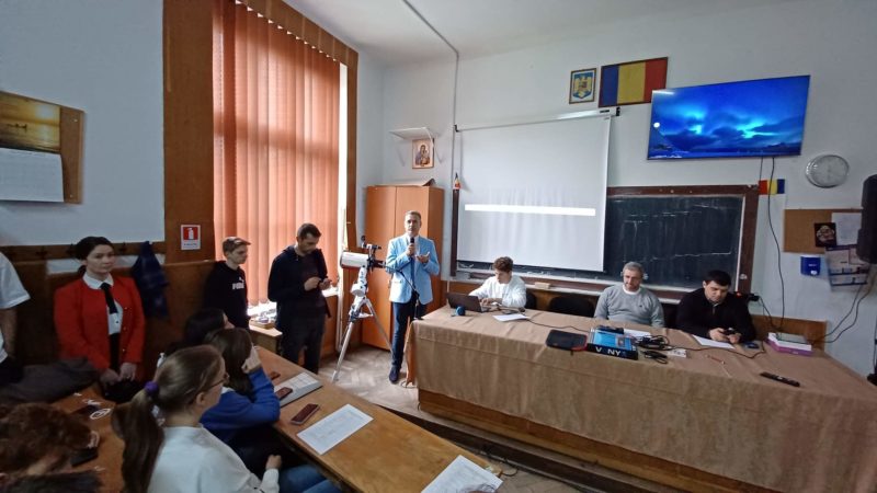 Elevii de la ”Unirea” au avut o săptămână dedicată cosmosului