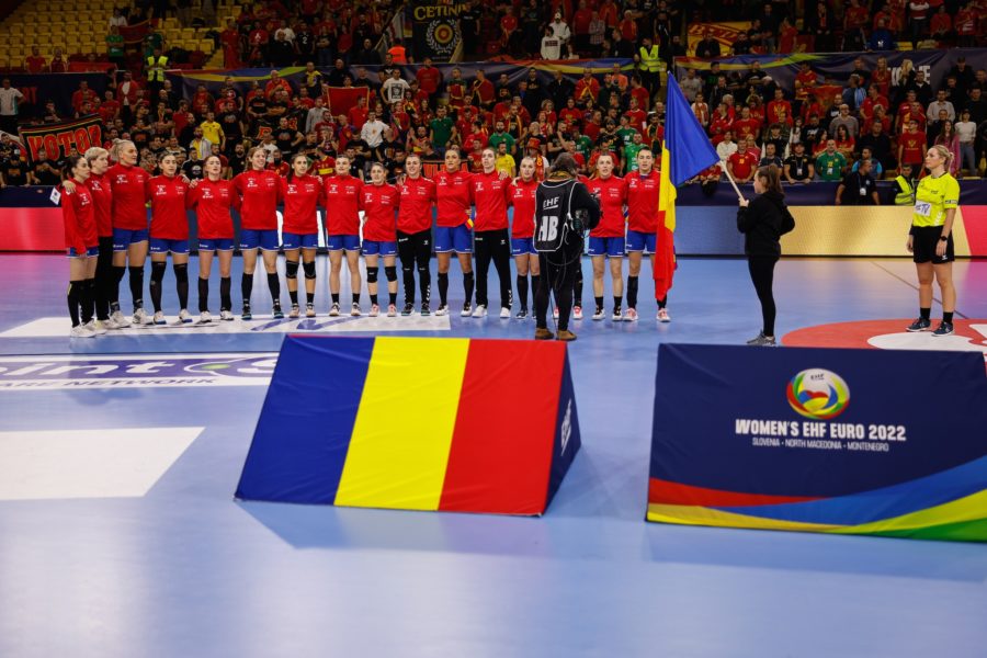 Înfrângere cu Muntenegru la handbal feminin