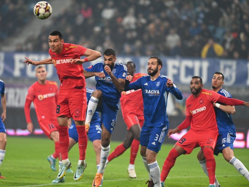 FCSB a urcat pe loc de play-off
