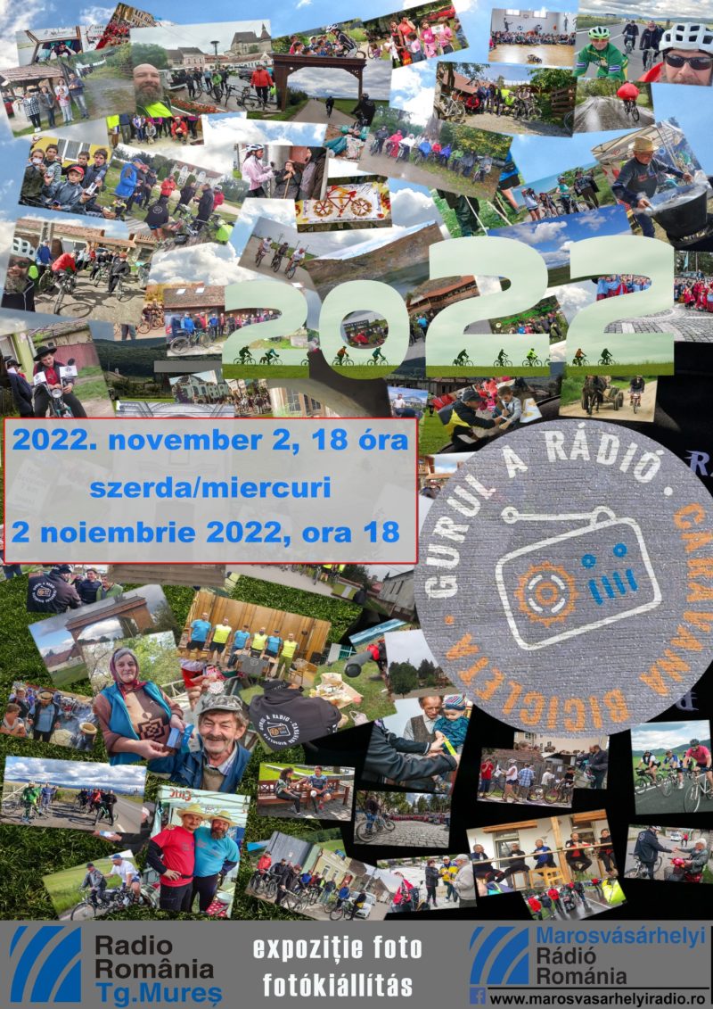 „Caravana Bicicleta Radio Tg.Mureș– 22 ani în 55 de fotografii”